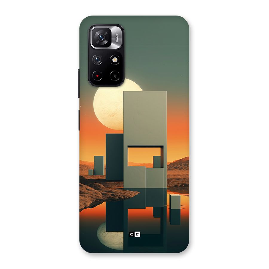 Geometric Sculpture Back Case for Redmi Note 11T 5G