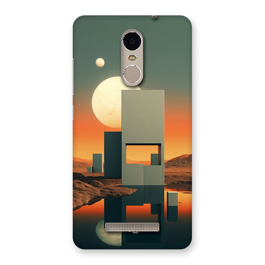 Geometric Sculpture Back Case for Redmi Note 3