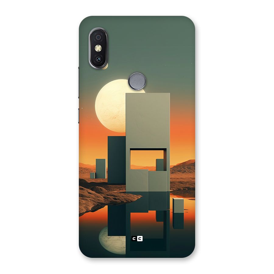 Geometric Sculpture Back Case for Redmi Y2