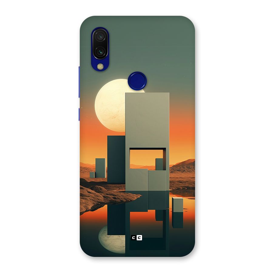 Geometric Sculpture Back Case for Redmi Y3