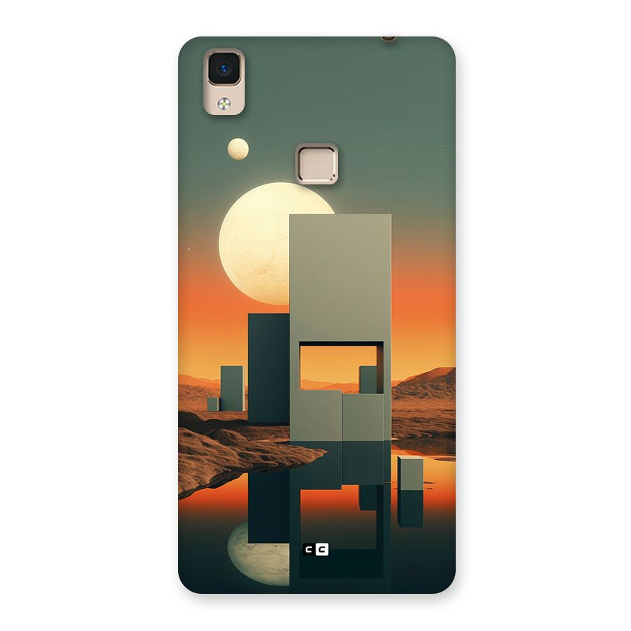 Geometric Sculpture Back Case for V3 Max