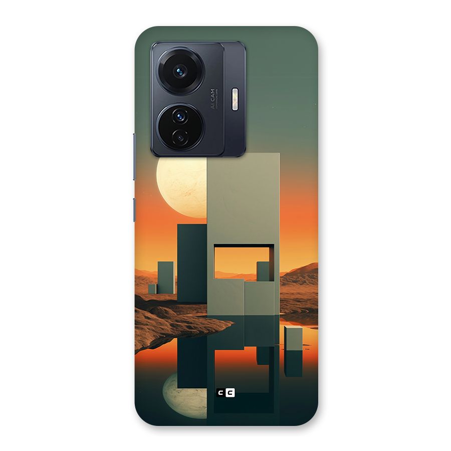 Geometric Sculpture Back Case for Vivo T1 Pro