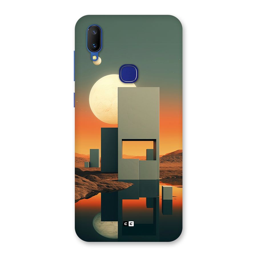 Geometric Sculpture Back Case for Vivo V11
