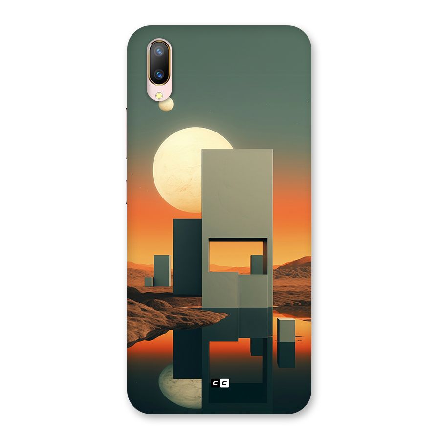 Geometric Sculpture Back Case for Vivo V11 Pro