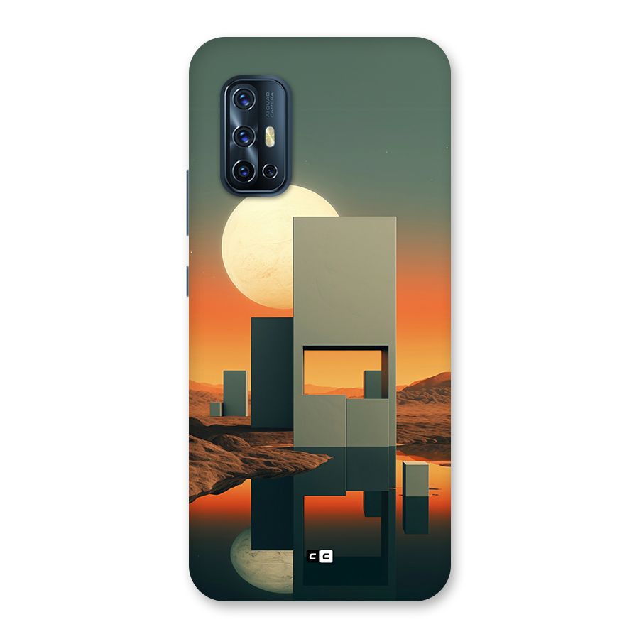 Geometric Sculpture Back Case for Vivo V17