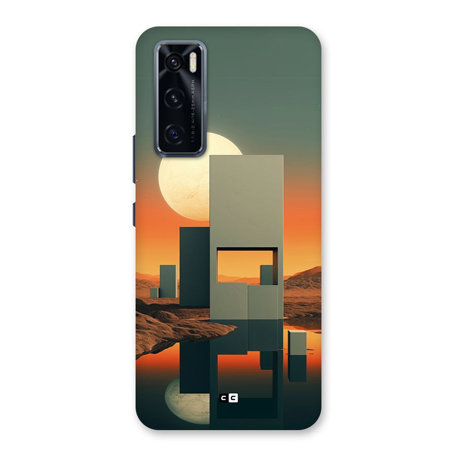 Geometric Sculpture Back Case for Vivo V20 SE