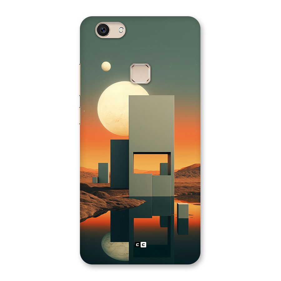 Geometric Sculpture Back Case for Vivo V7