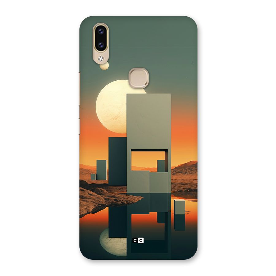 Geometric Sculpture Back Case for Vivo V9 Youth