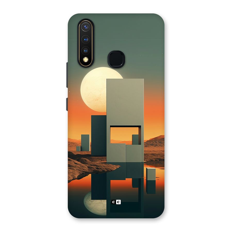 Geometric Sculpture Back Case for Vivo Y19