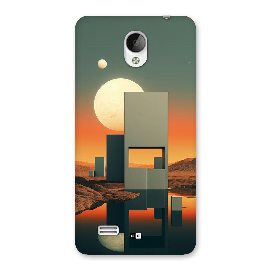 Geometric Sculpture Back Case for Vivo Y21