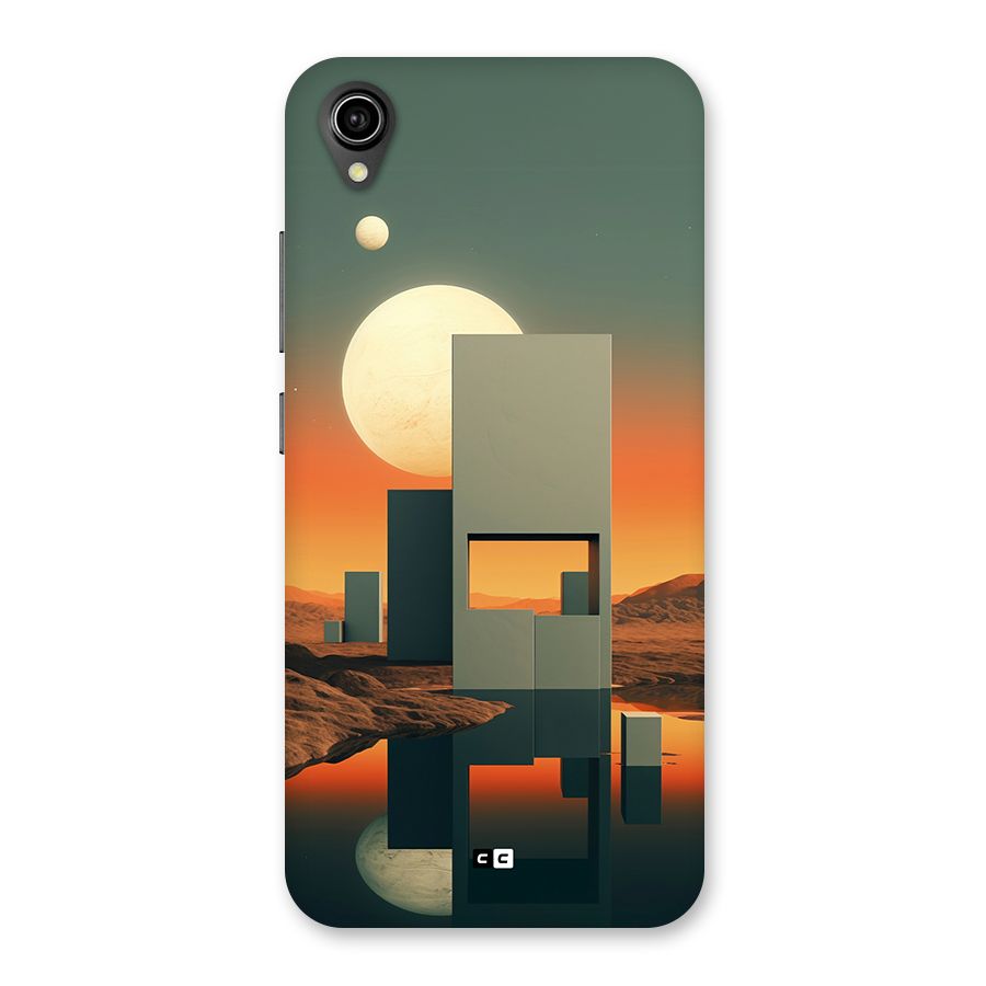 Geometric Sculpture Back Case for Vivo Y90