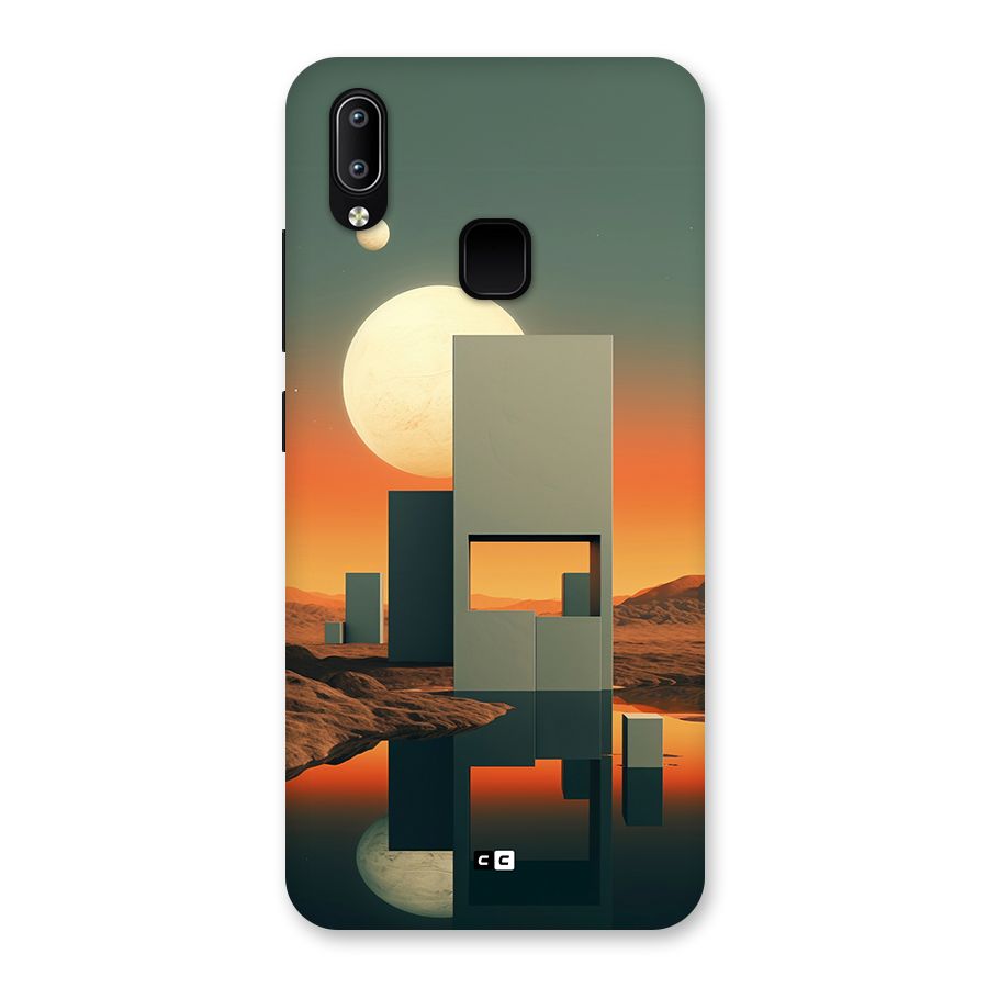Geometric Sculpture Back Case for Vivo Y93