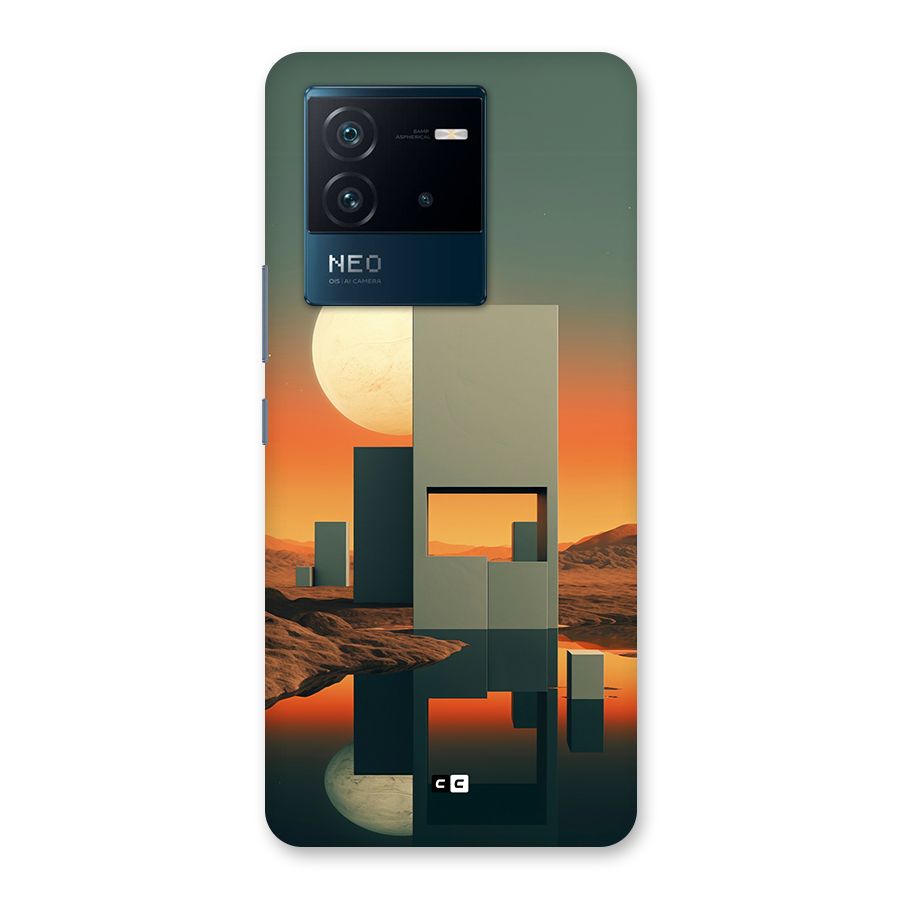 Geometric Sculpture Back Case for Vivo iQOO Neo 6 5G