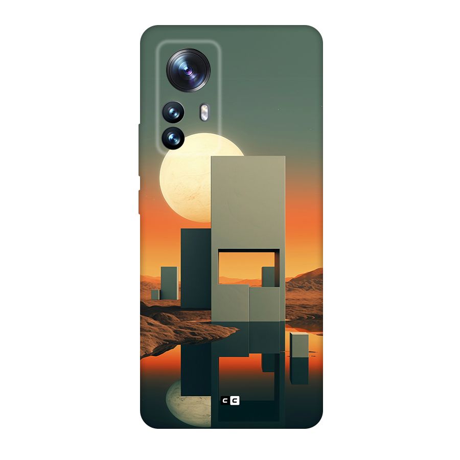 Geometric Sculpture Back Case for Xiaomi 12 Pro