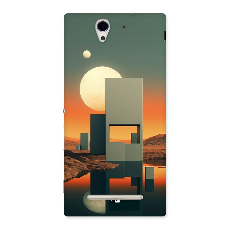 Geometric Sculpture Back Case for Xperia C3