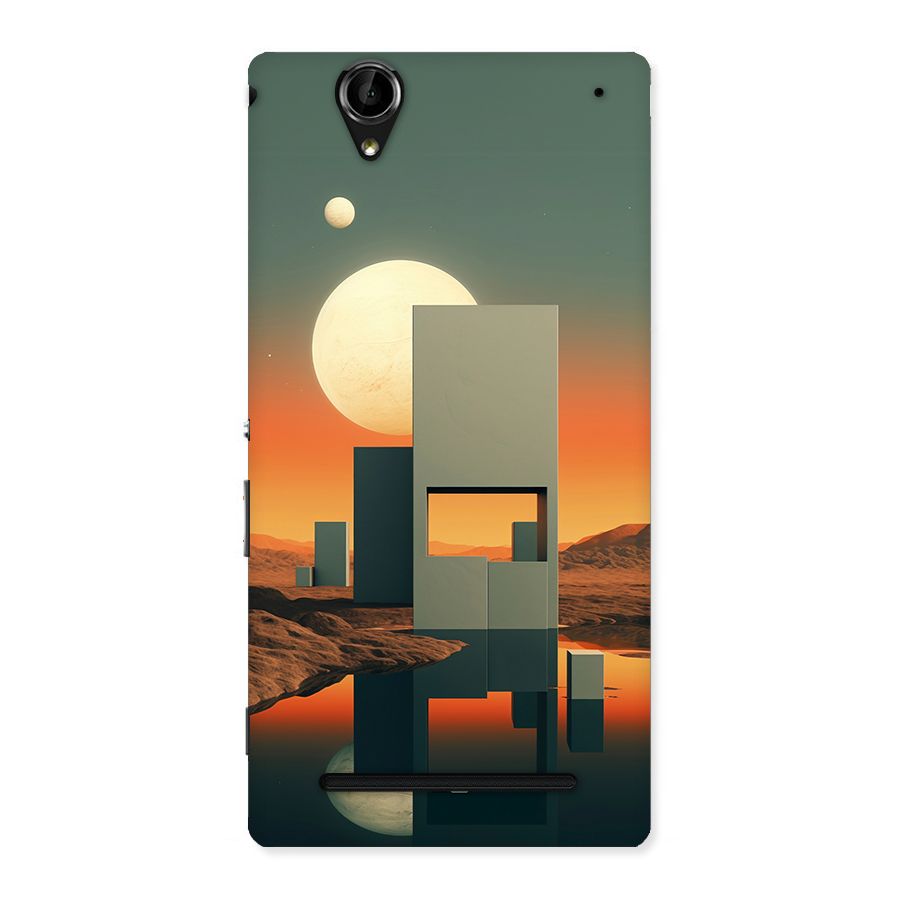 Geometric Sculpture Back Case for Xperia T2
