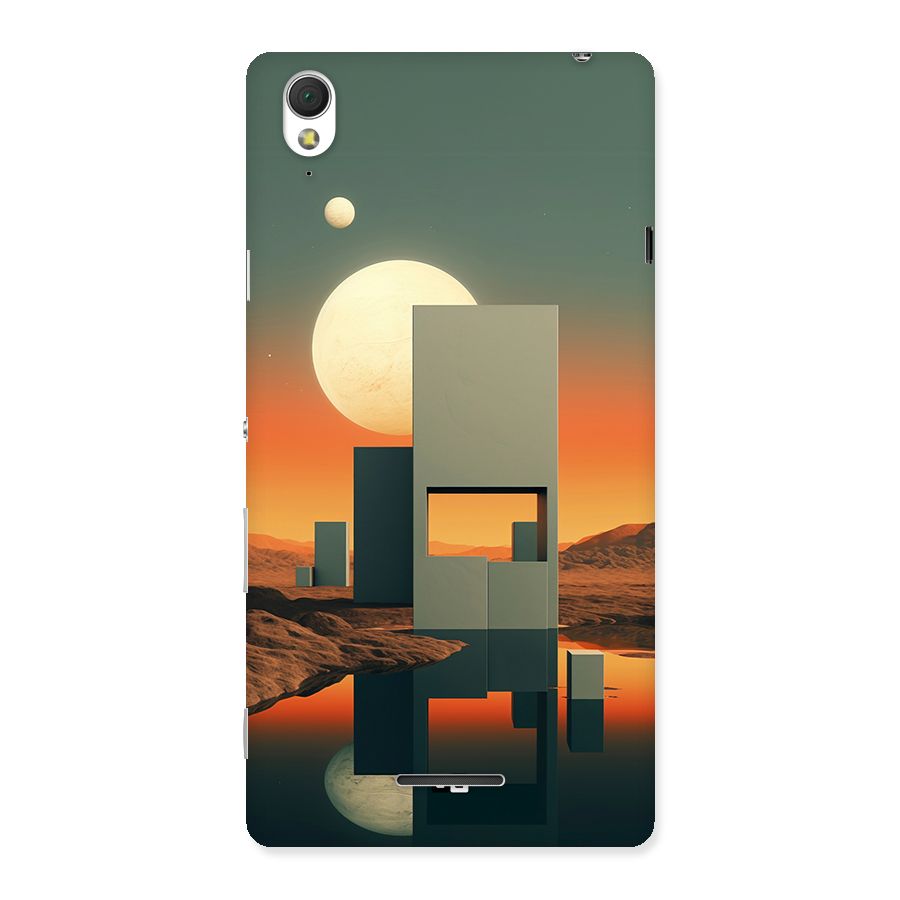 Geometric Sculpture Back Case for Xperia T3