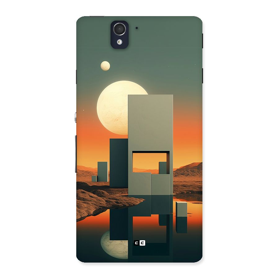 Geometric Sculpture Back Case for Xperia Z