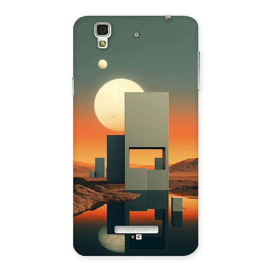 Geometric Sculpture Back Case for YU Yureka Plus