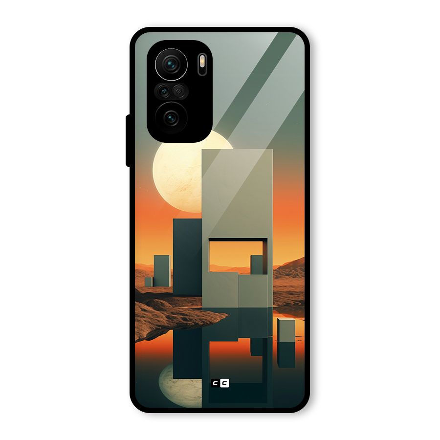 Geometric Sculpture Glass Back Case for Mi 11X Pro