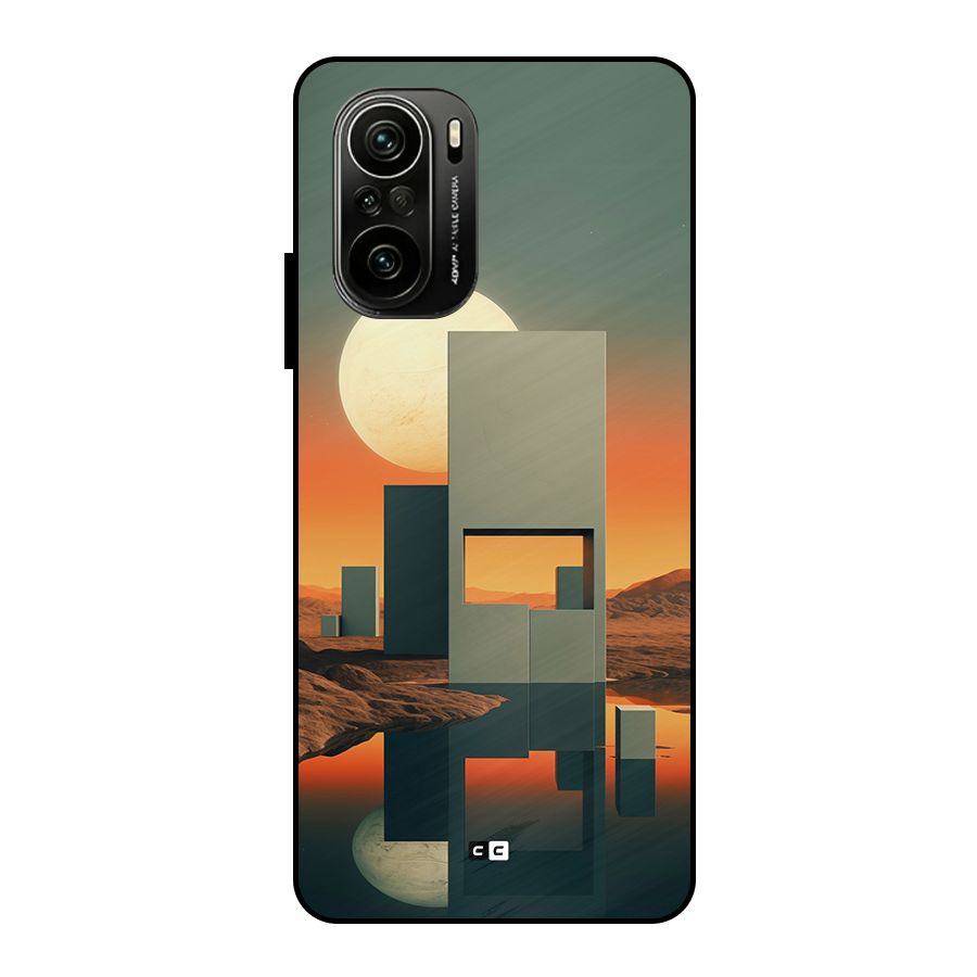 Geometric Sculpture Metal Back Case for Mi 11x