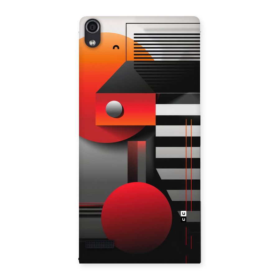 Geometrical Marvel Back Case for Ascend P6