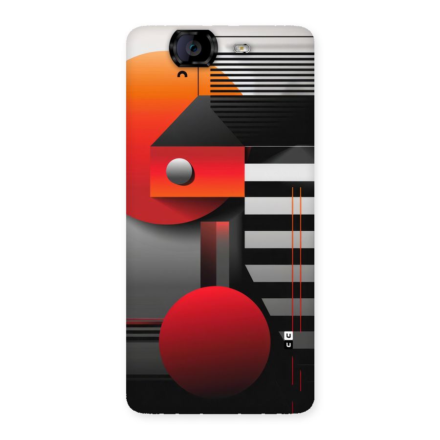 Geometrical Marvel Back Case for Canvas Knight A350