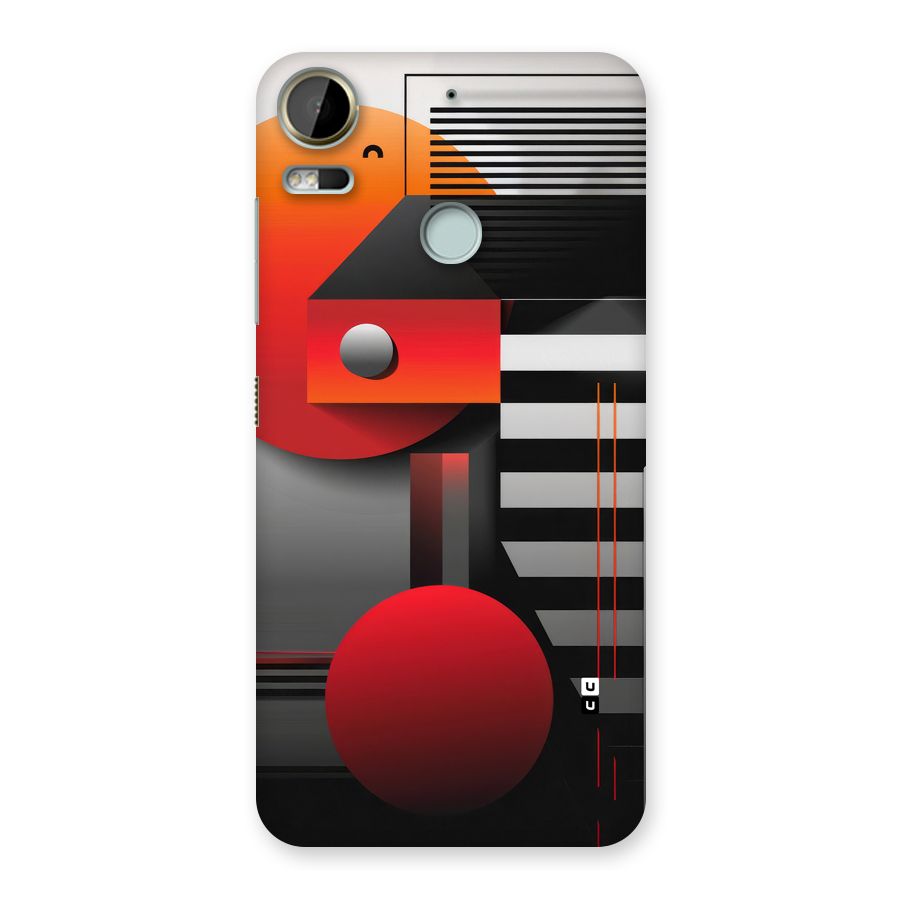 Geometrical Marvel Back Case for Desire 10 Pro