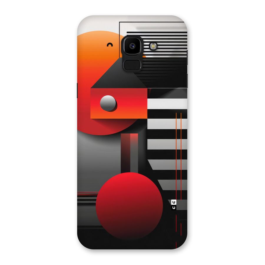 Geometrical Marvel Back Case for Galaxy J6