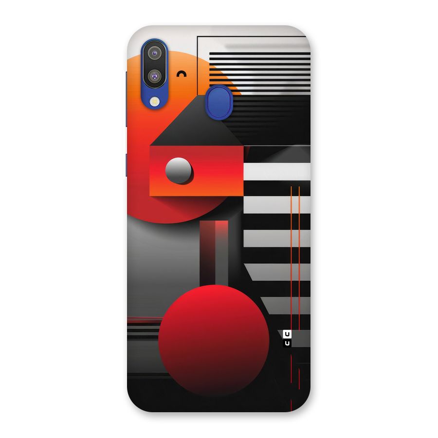 Geometrical Marvel Back Case for Galaxy M20