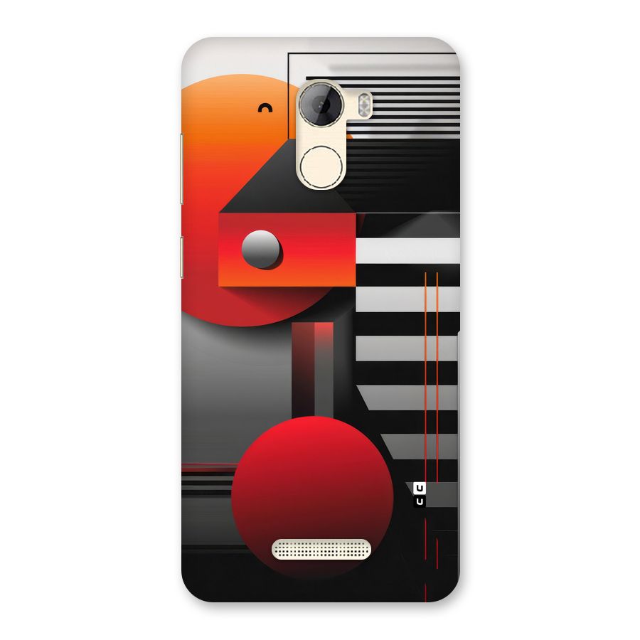 Geometrical Marvel Back Case for Gionee A1 LIte