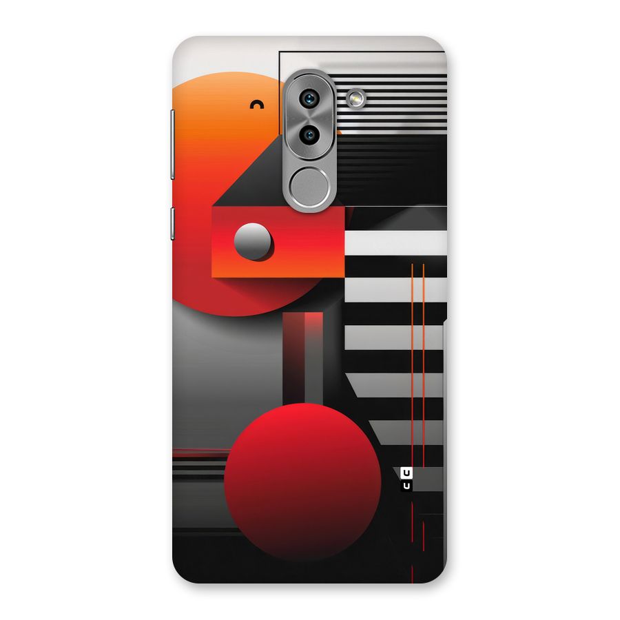 Geometrical Marvel Back Case for Honor 6X