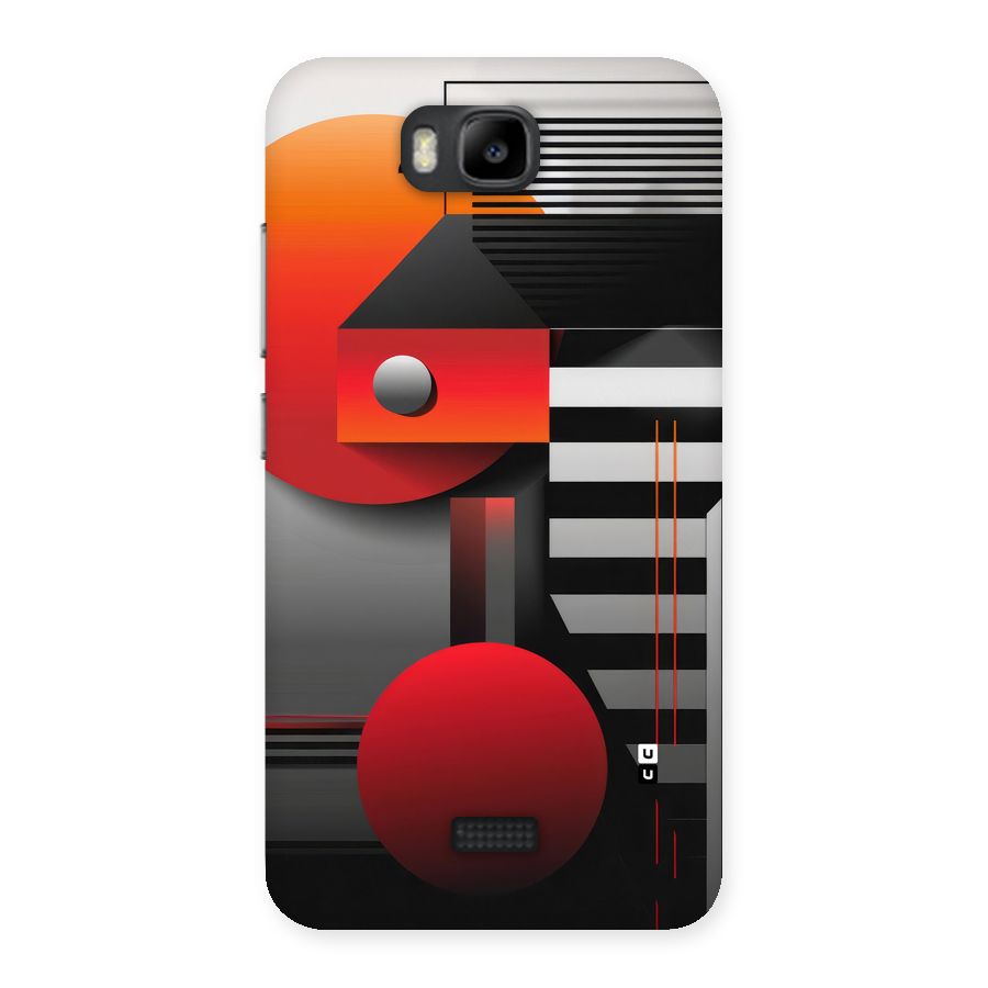 Geometrical Marvel Back Case for Honor Bee