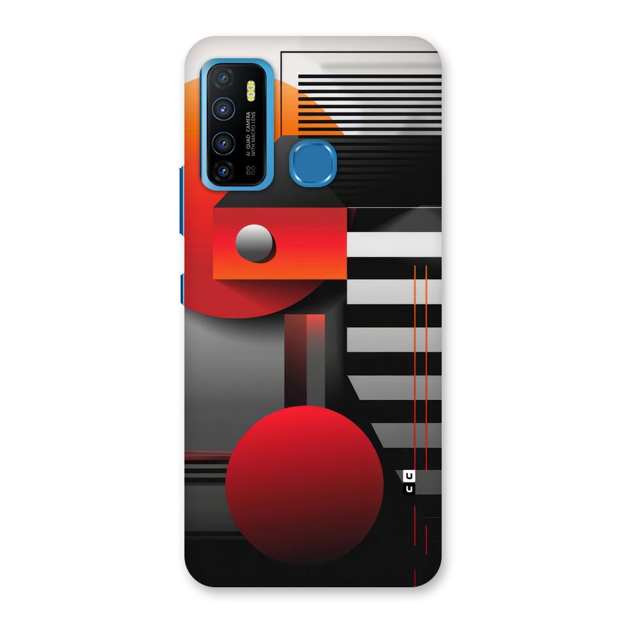 Geometrical Marvel Back Case for Infinix Hot 9