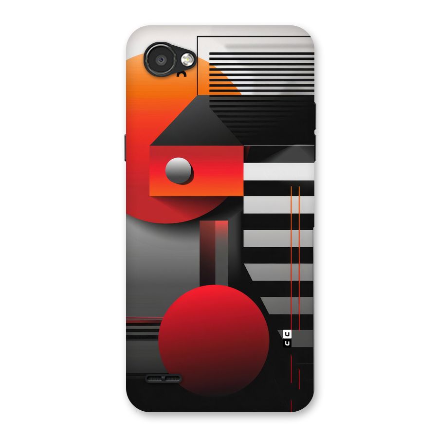 Geometrical Marvel Back Case for LG Q6