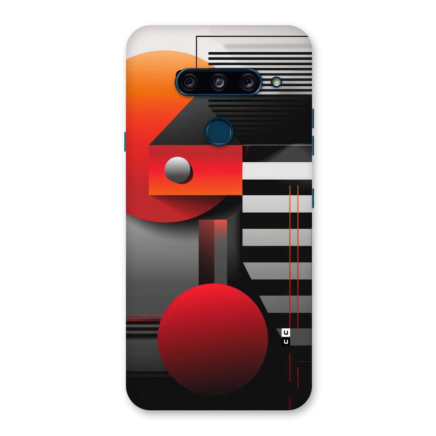 Geometrical Marvel Back Case for LG  V40 ThinQ
