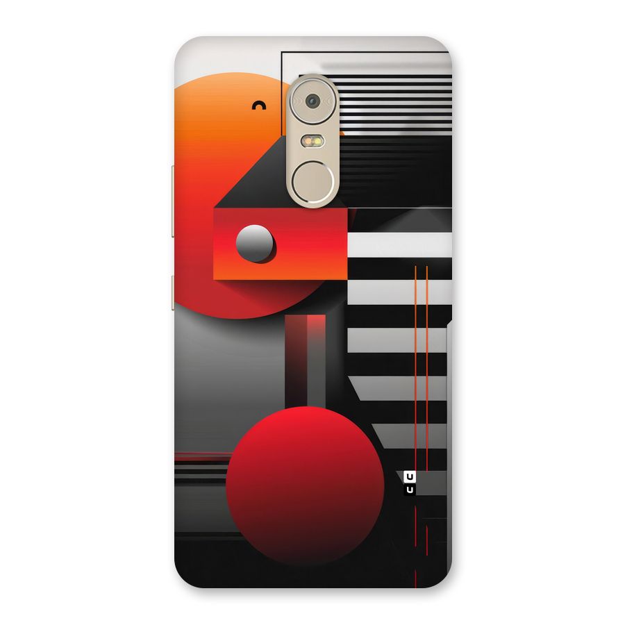 Geometrical Marvel Back Case for Lenovo K6 Note
