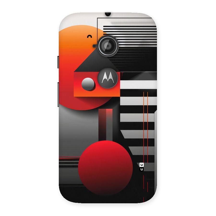 Geometrical Marvel Back Case for Moto E 2nd Gen