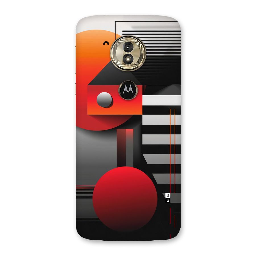 Geometrical Marvel Back Case for Moto G6 Play