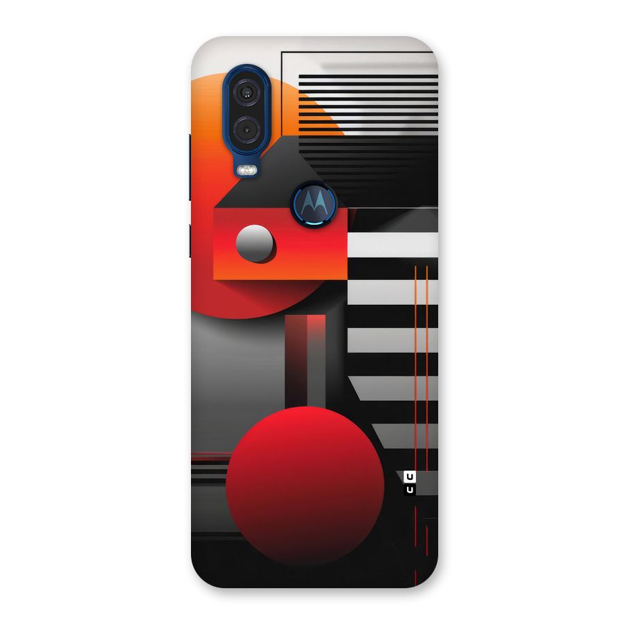 Geometrical Marvel Back Case for Motorola One Vision