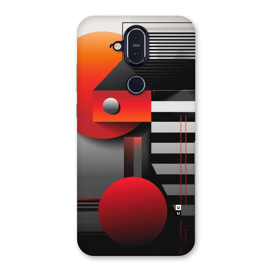 Geometrical Marvel Back Case for Nokia 8.1