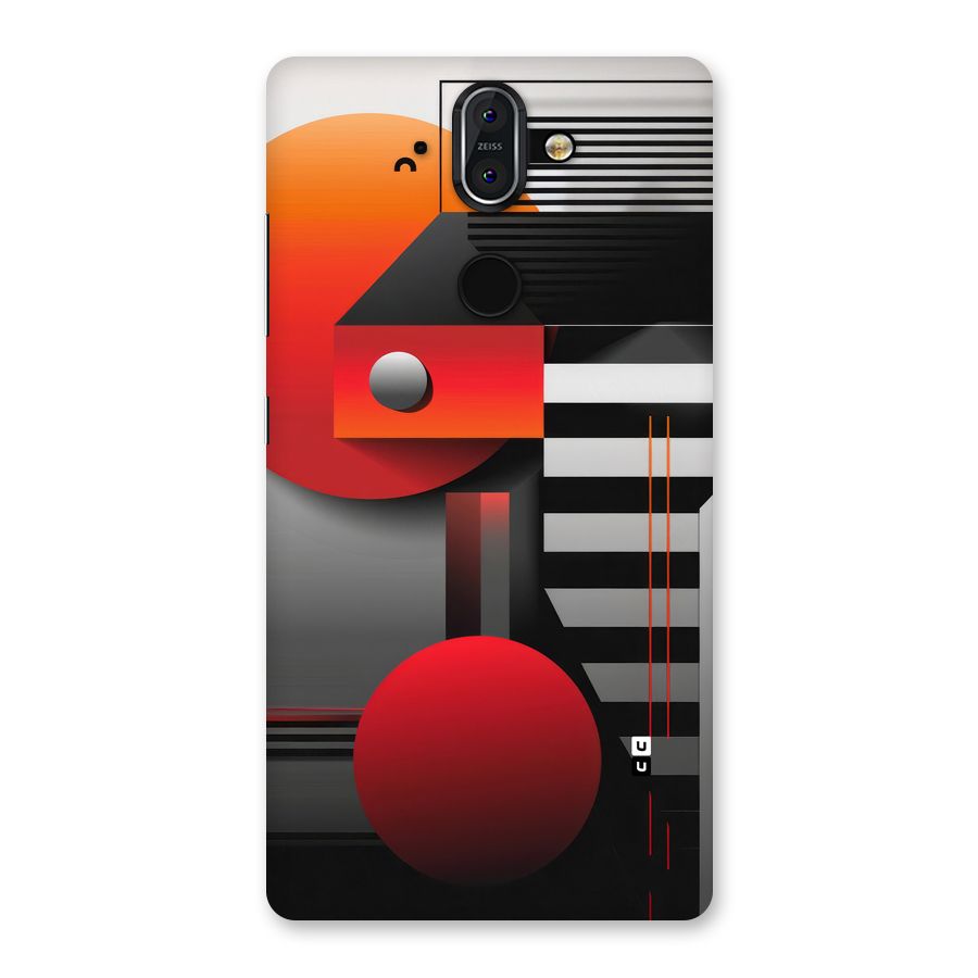 Geometrical Marvel Back Case for Nokia 8 Sirocco
