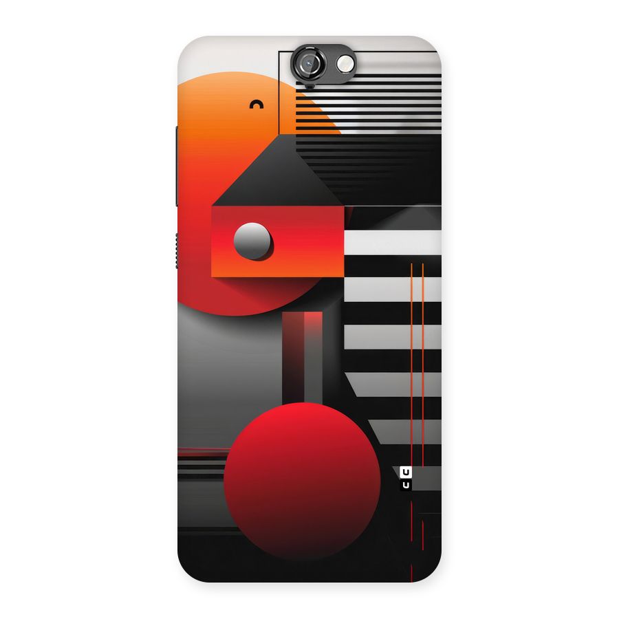 Geometrical Marvel Back Case for One A9