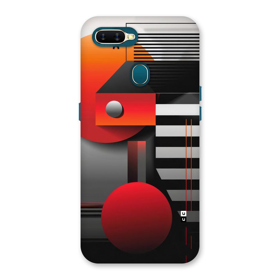 Geometrical Marvel Back Case for Oppo A12