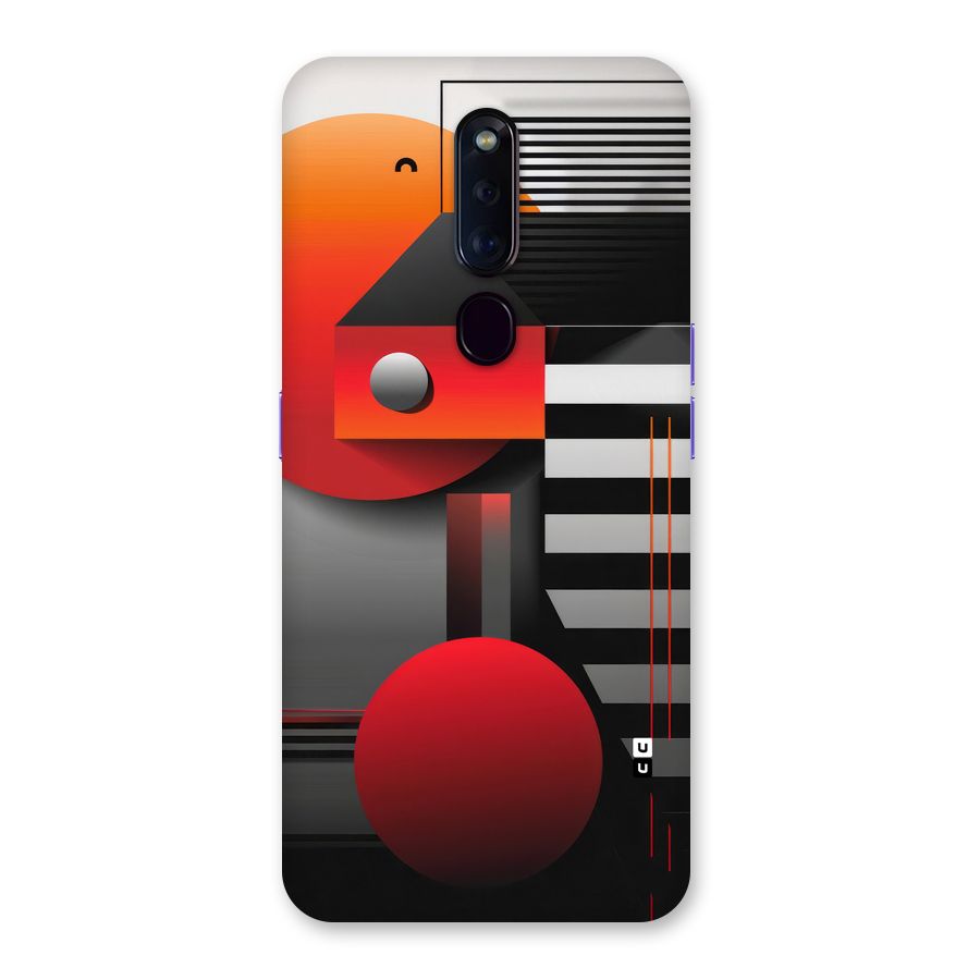 Geometrical Marvel Back Case for Oppo F11 Pro