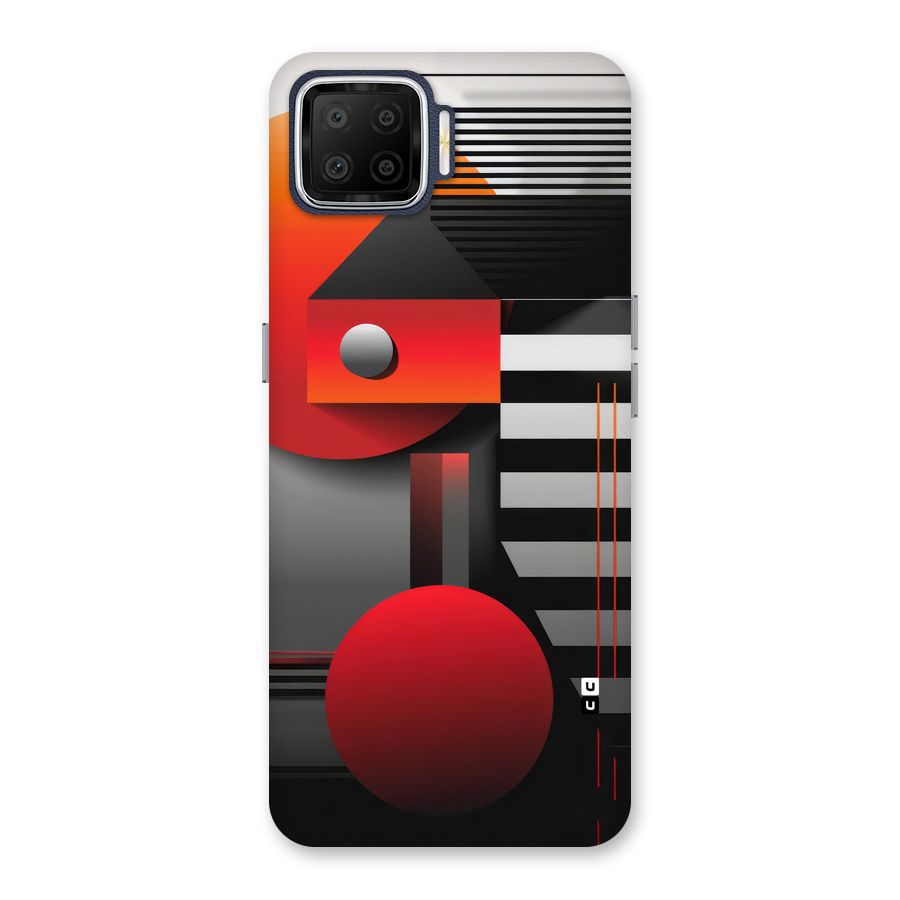 Geometrical Marvel Back Case for Oppo F17