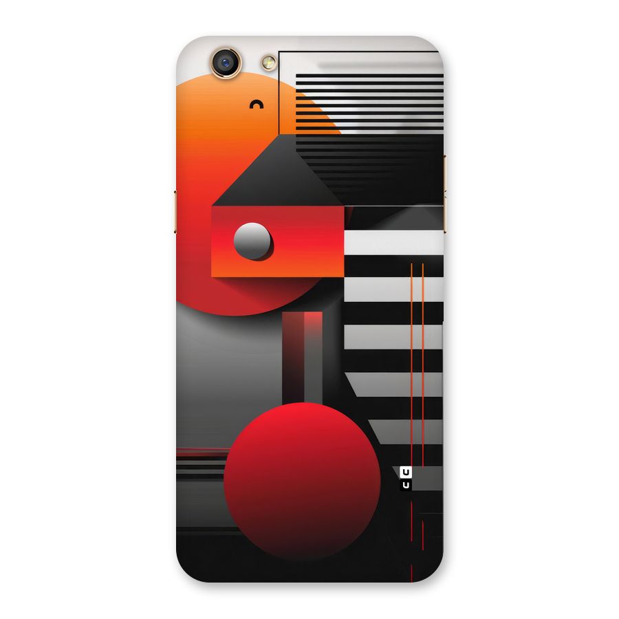 Geometrical Marvel Back Case for Oppo F3