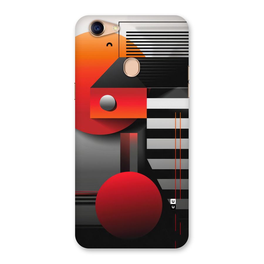 Geometrical Marvel Back Case for Oppo F5 Youth