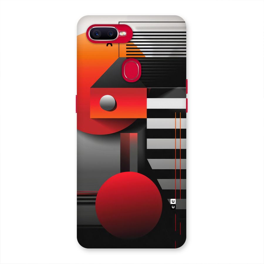 Geometrical Marvel Back Case for Oppo F9 Pro