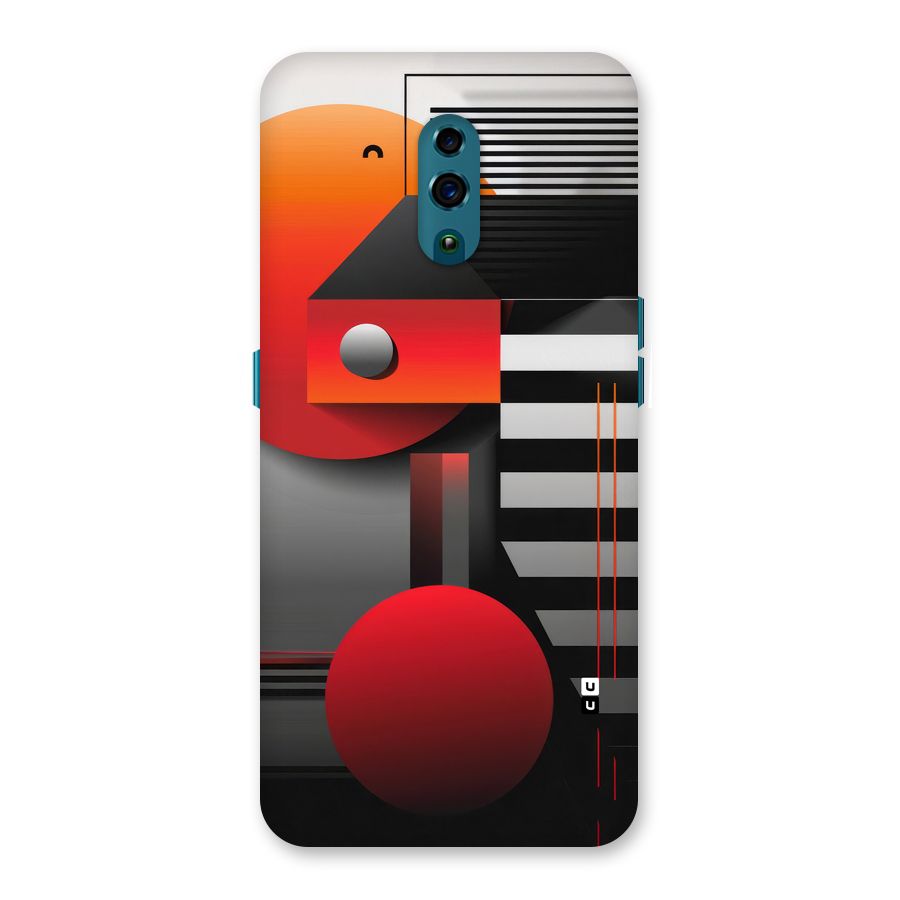 Geometrical Marvel Back Case for Oppo Reno